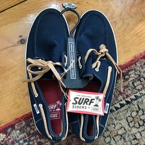 Vans Surf Siders Men’s Navy Size 11